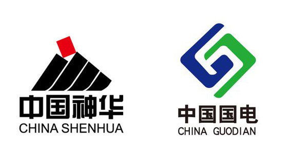 The logo of China Shenhua Energy Company and GD Power Development Co. [Photo: China Plus]