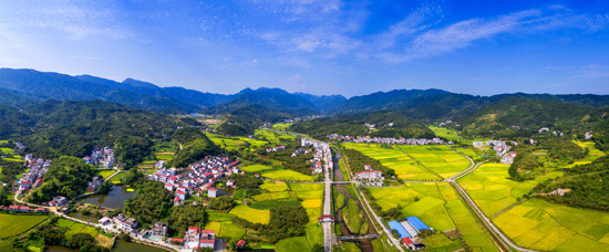 A view of Huanggang Dabieshan Geopark [File photo: people.com.cn]