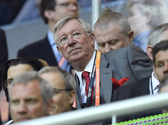 In this file photo dated Wednesday, May 24, 2017, Former Manchester United manager Alex Ferguson, during a Europa League final against Ajax Amsterdam at the Friends Arena in Stockholm, Sweden. Manchester United said Saturday May 5, 2018, that former manager Alex Ferguson has undergone emergency surgery for a brain haemorrhage. [File photo: AP/Martin Meissner]
