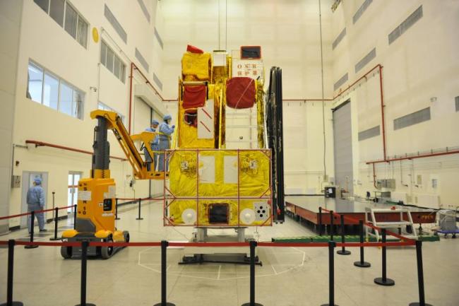 The Gaofen-5 satellite [Photo: China Plus]
