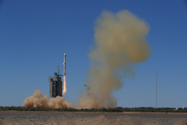 China launched two satellites for Pakistan on a Long March-2C rocket from the Jiuquan Satellite Launch Center in northwest China at 11:56 a.m. July 9 2018. [Photo: China Great Wall Industry Corporation]