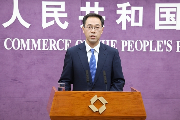 Gao Feng, spokesman for the Ministry of Commerce, at a press conference on July 12, 2018.[Photo: mofcom.gov.cn]