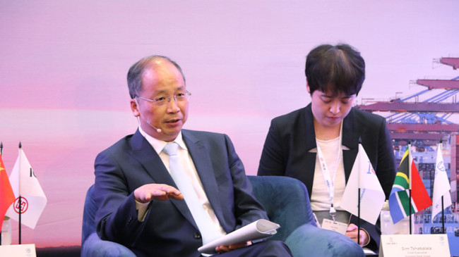 ICBC Chair Yi Huiman [Photo: China Plus]