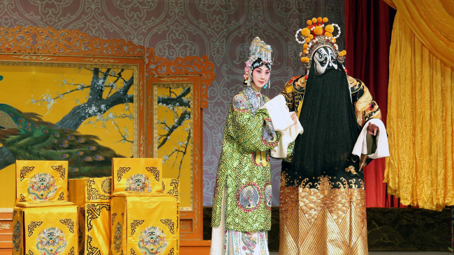 File photo of “Farewell My Concubine” staged in Shanghai in 2013. /VCG Photo