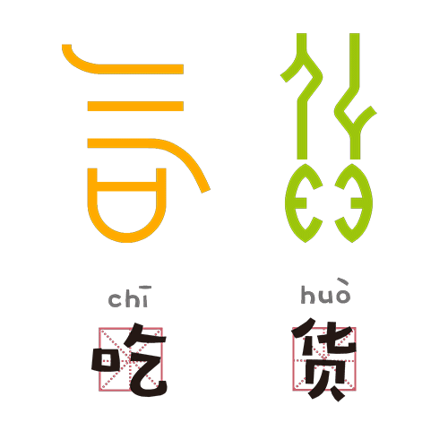 Chi Huo, which means “foodie” in English. [Photo/Weibo account of Chen Nan]