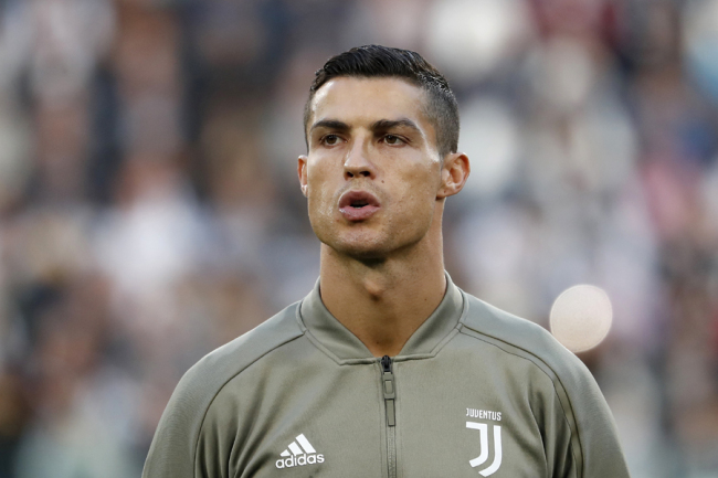 Juventus' Cristiano Ronaldo stands prior to the start of the Serie A soccer match between Juventus and Genoa at the Allianz stadium, in Turin, Italy, Saturday, Oct. 20, 2018. [Photo: AP]