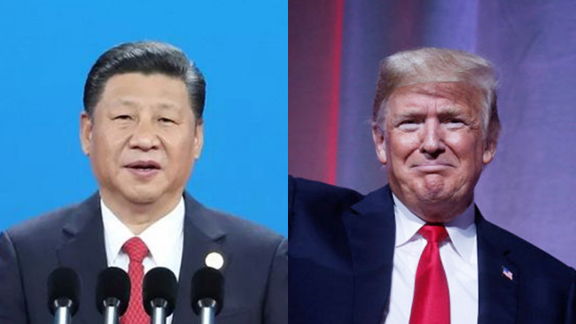 Chinese President Xi Jinping and US President Donald Trump [File photo: China Plus]