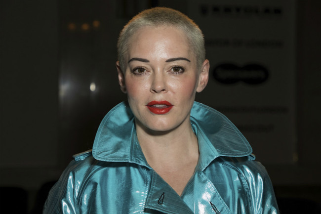 File photo of Rose McGowan. [Photo: AP]