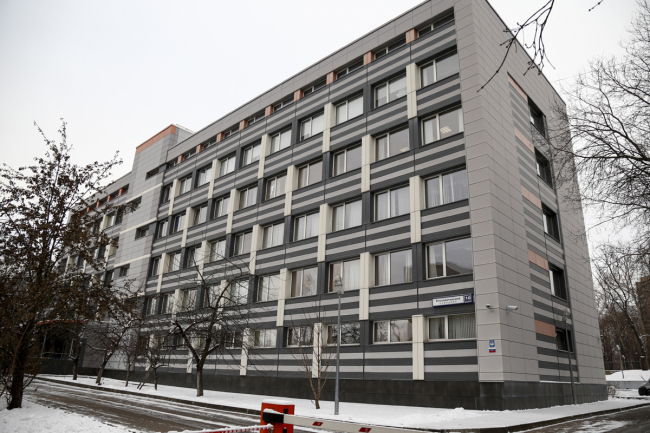 A view of the building of Russia's national drug-testing laboratory in Moscow, Russia, Wednesday, Nov. 28, 2018. A delegation from the World Anti-Doping Agency visited the Moscow laboratory at the center of Russia's doping cover-ups on Wednesday, seeking data which could lead to more bans for the country's top athletes. [Photo: AP]