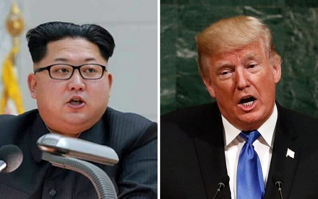 Kim Jong Un (L), top leader of the DPRK, and U.S. President Donald Trump (R) [Photo: China Plus]