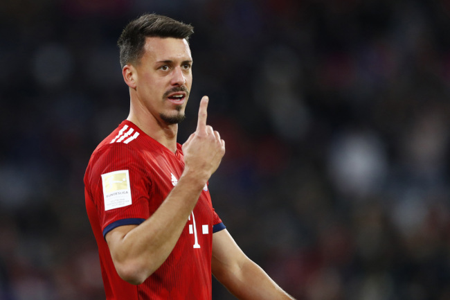 In this Germany, Saturday, Dec. 8, 2018, file photo, Bayern's Sandro Wagner gestures during the German Bundesliga soccer match between FC Bayern Munich and 1. FC Nuremberg in Munich. [Photo: AP]