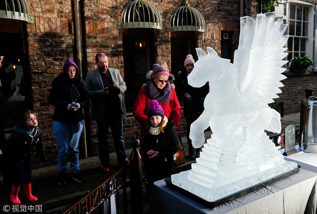 UK's Largest Ice Trail Held In York - China Plus