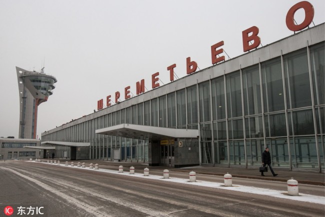 A view of a terminal of Moscow's Sheremetyevo International Airport on this undated photo. [File Photo: IC]