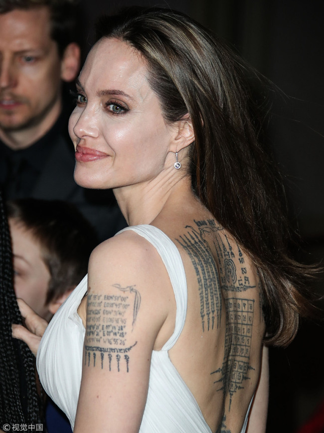 Angelina Jolie attends the World Premiere of Disney's 'Dumbo' at the El Capitan Theatre on March 11, 2019 in Los Angeles, California. [Photo: VCG]