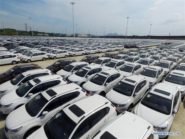Photo taken on June 28, 2016 shows Baojun vehicles at a base of SAIC-GM-Wuling, a joint venture between GM, SAIC Motor and Liuzhou Wuling Motors, in Liuzhou, south China's Guangxi Zhuang Autonomous Region. [Photo: Xinhua/Li Bin]