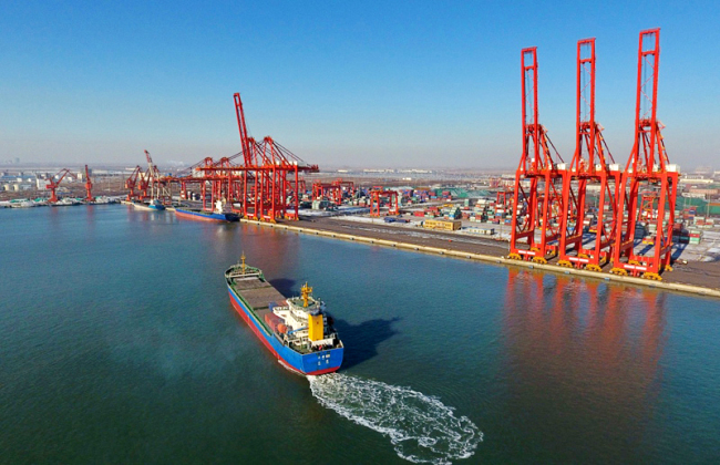 The Port of Tangshan. [File photo: gov.cn]