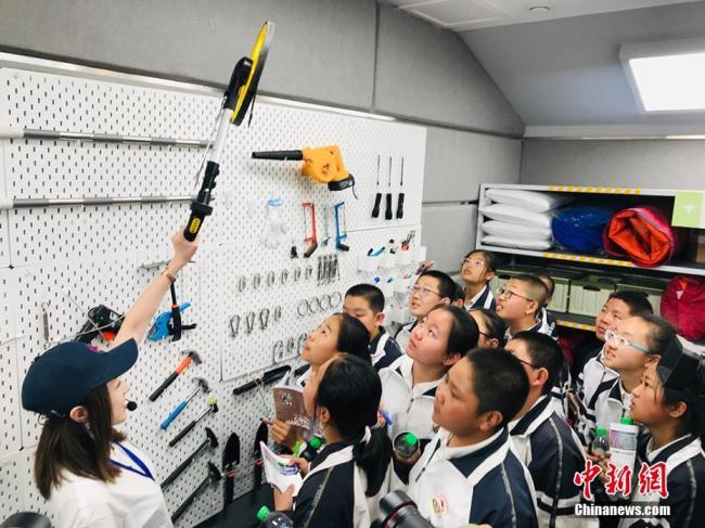 A Mars simulation base debuted in Jinchang, Gansu province on Wednesday, April 17, 2019. Covering 67 square kilometers, the site allows its visitors to get a taste of the Mars living experience. [Photo: Chinanews.com]