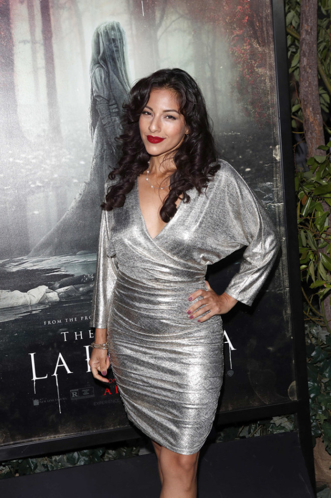 Tracy Perez at the premiere of ''The Curse Of La Llorona'' at the Egyptian Theater in Los Angeles on April 15, 2019. [Photo:IC]