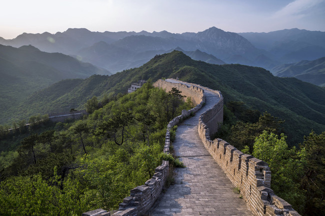 Landscape of the Great Wall of Zhuangdaokou, one of the wildest parts of the Great Wall, in Huairou district, Beijing [File photo: IC]