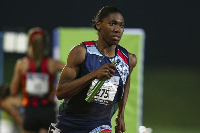 In this photo taken Saturday April 27, 2019, South Africa's athlete Caster Semenya competes in an event at a meeting in Johannesburg. Semenya lost her Court of Arbitration for Sport appeal Wednesday May 1, 2019, against rules designed to decrease naturally high testosterone levels in some female runners. [File photo: AP]