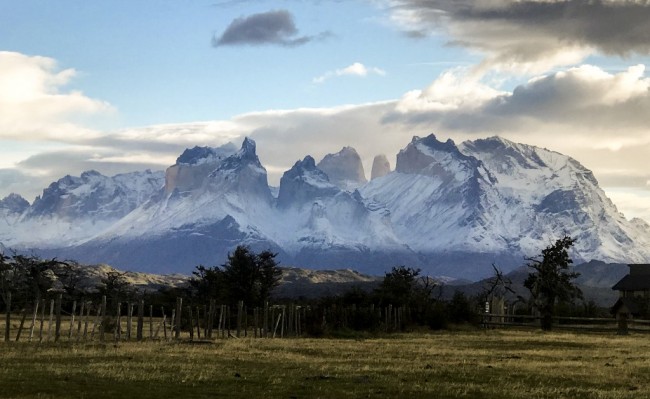 View of Torres del Paine National Park, in Magallanes southern region of Chile, on April 16, 2019. [Photo: AFP]