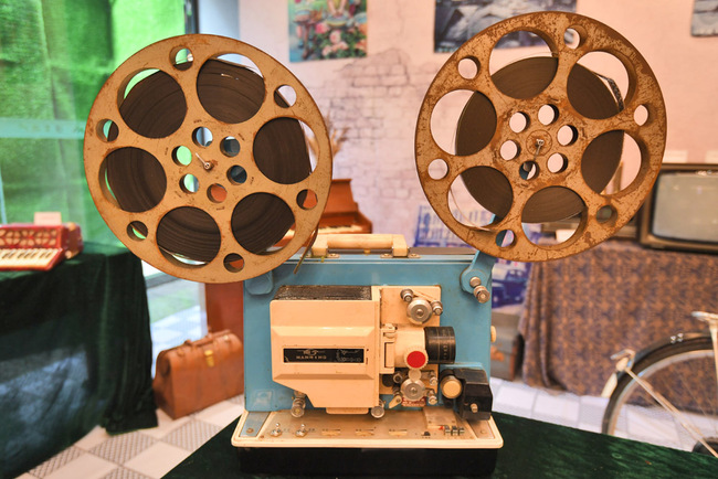 A film projector. [File Photo: IC]