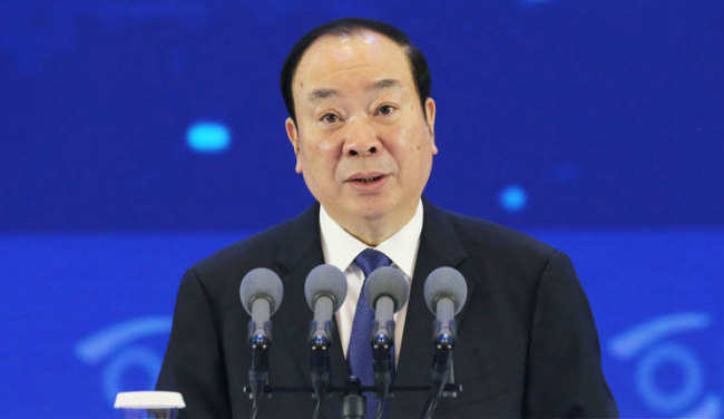 Huang Kunming, a member of the Political Bureau of the Communist Party of China (CPC) Central Committee and head of the Publicity Department of the CPC Central Committee [Photo: chinadaily.com.cn]