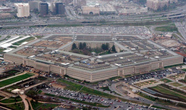 This March 27, 2008, file aerial photo shows the Pentagon in Washington. [File Photo via AP/Charles Dharapak]