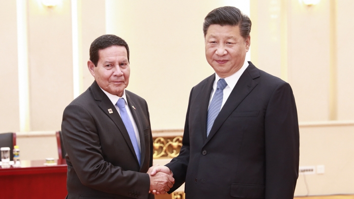 Xi Meets Brazilian Vice President - China Plus