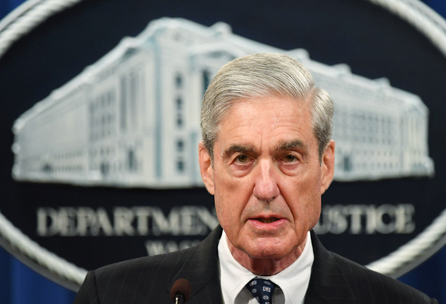 Special Counsel Robert Mueller speaks on the investigation into the alleged Russian interference in the 2016 Presidential election, at the US Justice Department in Washington, DC, on May 29, 2019. [Photo: AFP/Mandel Ngan]