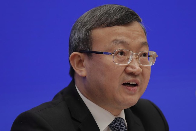 Wang Shouwen, Vice Minister of Commerce and Deputy China International Trade Representative speaks during a press conference of the State Council Information Office to release the White Paper on China's Position on the China-US Economic and Trade Consultations in Beijing, June 2, 2019. [Photo: IC]