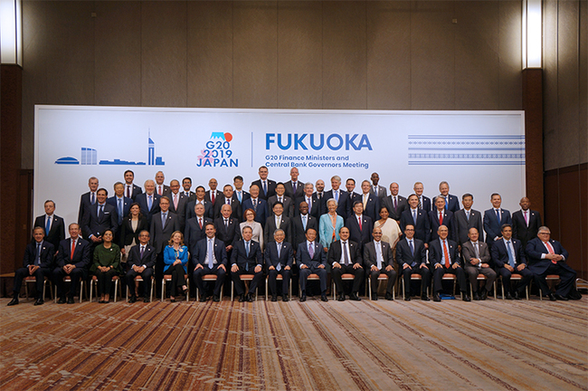 G20 finance ministers and central bank governors meet in Fukuoka, Japan, for a two-day meeting on trade and digital economy that concludes on June 09, 2019. [Photo: mof.gov.cn]