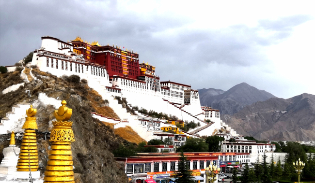 A view of the Potala Palace, in Tibet, in June, 2019. [File Photo: IC]
