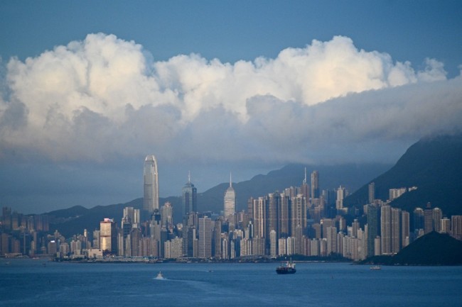 A general view of the Hong Kong skyline. [Photo: AFP]
