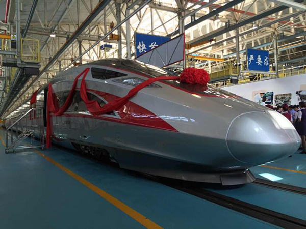 China's high-speed train 'Fuxing'. [File photo: people.cn]