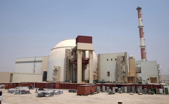 A general view of the Iranian nuclear power plant in Bushehr, southern Iran, 21 August 2010 (reissued 01 July 2019). [File photo: IC]