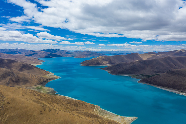 Lake Yamzhog Yumco. [File Photo: IC]