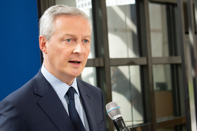 Bruno Le Maire, French Minister of the Economy and Finance. [File Photo: IC]