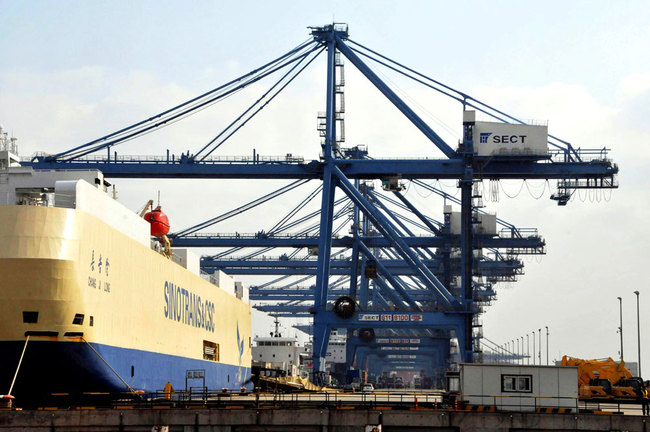 A view of the China (Shanghai) Pilot Free Trade Zone [File photo: IC]