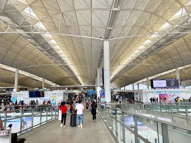 The Hong Kong International Airport [File photo: IC]