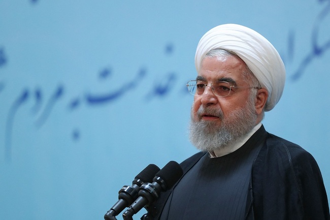 Iranian President Hassan Rouhani. [File Photo: IC]