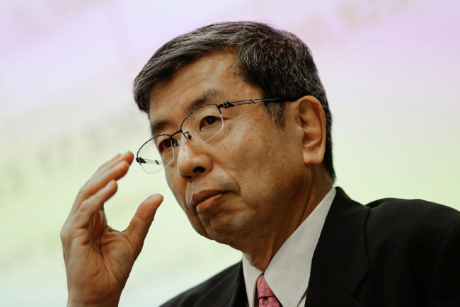 Asian Development Bank (ADB) President Takehiko Nakao [File photo: EPA via IC/Mark R. Cristino]