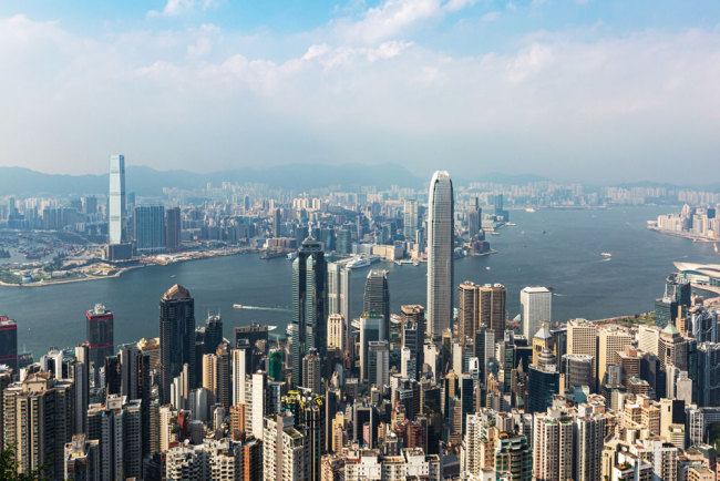 A view of Hong Kong [File photo: IC]