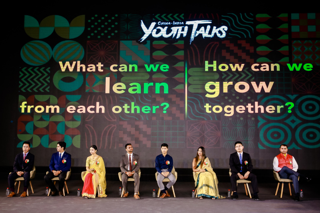 Young people taking part in "China-India Youth Talks 2019" in Beijing on Saturday, September 28, 2019. [Photo: China Plus].
