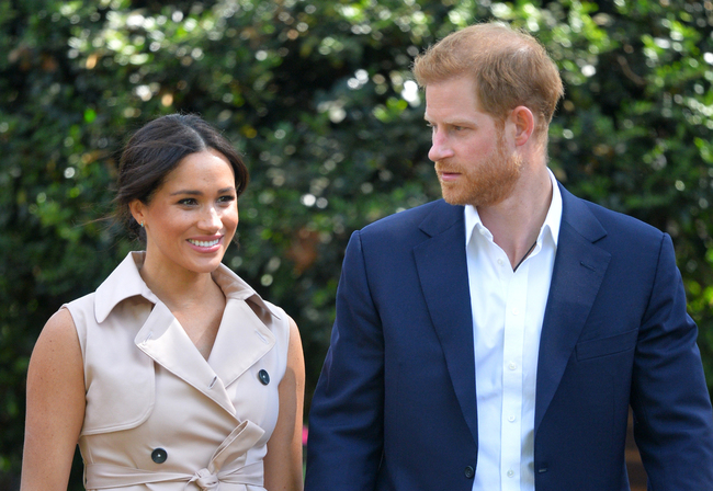 In this Wednesday Oct. 2, 2019 file photo, Britain's Harry and Meghan, Duchess of Sussex arrive at the Creative Industries and Business Reception at the British High Commissioner's residence, in Johannesburg. [Photo: AP]