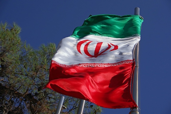 Iran's national flag. [File Photo: VCG]