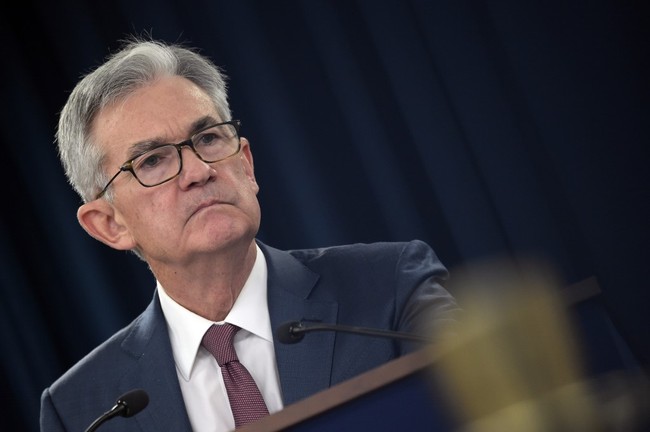  In this file photo taken on October 30, 2019 Federal Reserve Board Chairman Jerome Powell holds a news conference in Washington, DC. [Photo: AFP]