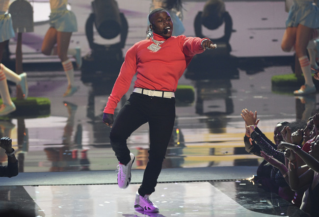 In this June 23, 2019 file photo, DaBaby performs "Sugar" at the BET Awards at the Microsoft Theater in Los Angeles. [Photo: AP]