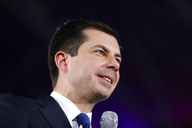 Democratic presidential candidate South Bend, Ind., Mayor Pete Buttigieg speaks during a campaign rally, Sunday, Dec. 22, 2019, in Indianola, Iowa. [Photo: AP]