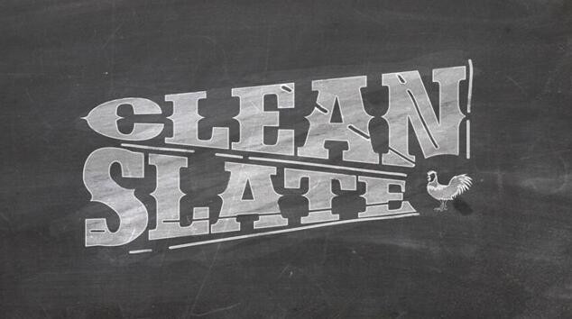 用中文说: "Clean Slate"